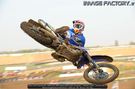 2009-10-04 Franciacorta - Motocross delle Nazioni 0633 Warm up group 1 - Antonio Cairoli - Yamaha 450 ITA